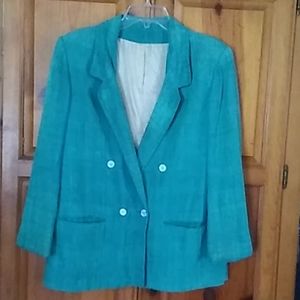 Vintage Nordstrom Double Breasted Blazer Size 12
